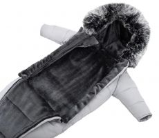 Зимовий конверт Bair North Premium сірий (owl grey)